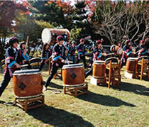 <空河口湖児童和太鼓“高尾”with 早川眞